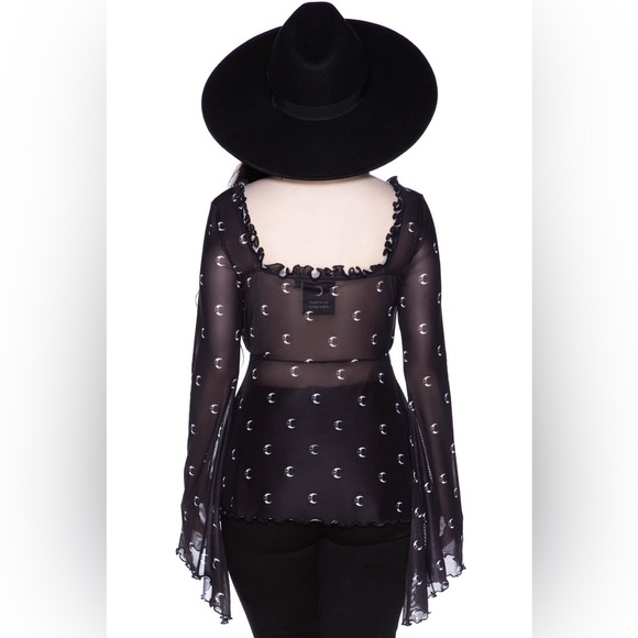 Killstar Maya Long Sleeve Top - Picture 2 of 10